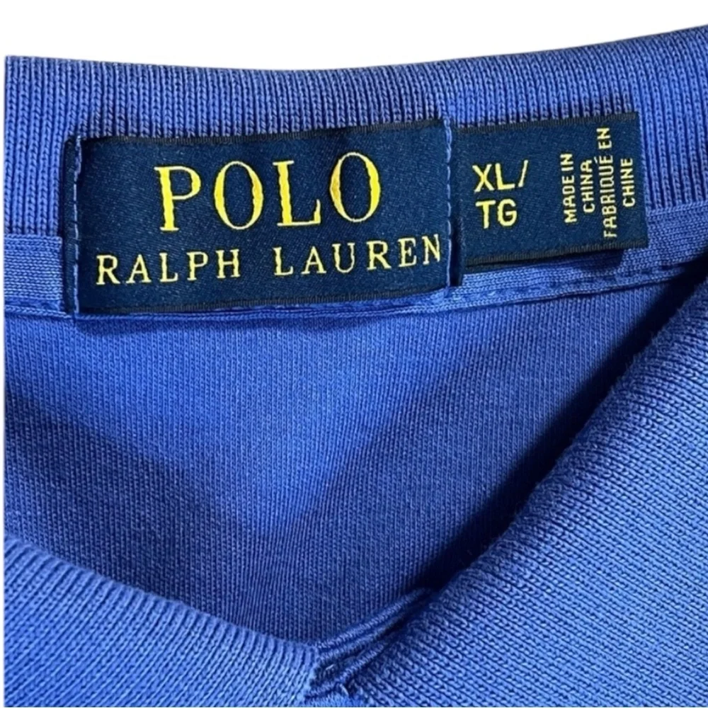 Ralph Lauren POLO The‎ Iconic Mesh Polo Shirt, Men’s, Color Blue, Size XL
